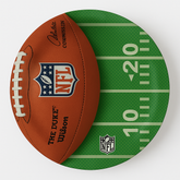 NFL Drive 7-Inch Round Paper Dessert Plates - 18 Pack